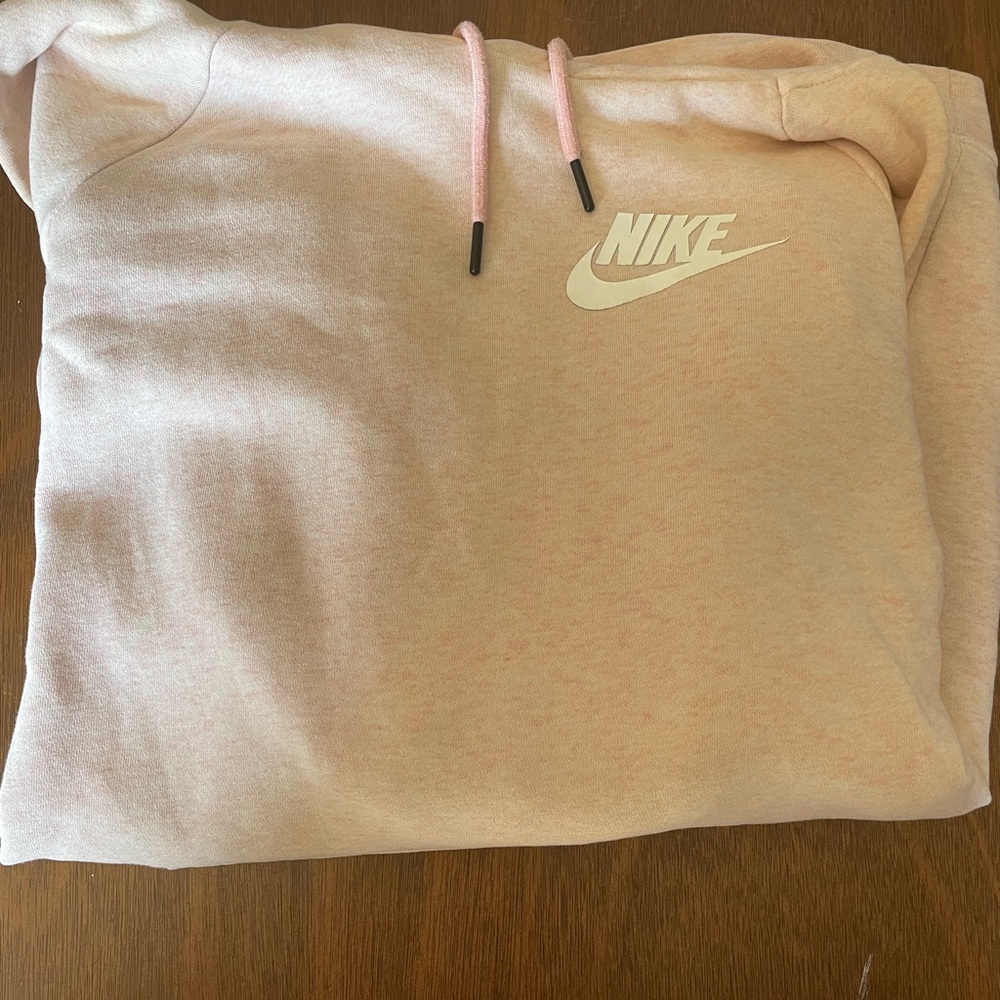 Light pink women’s nike sweatshirt